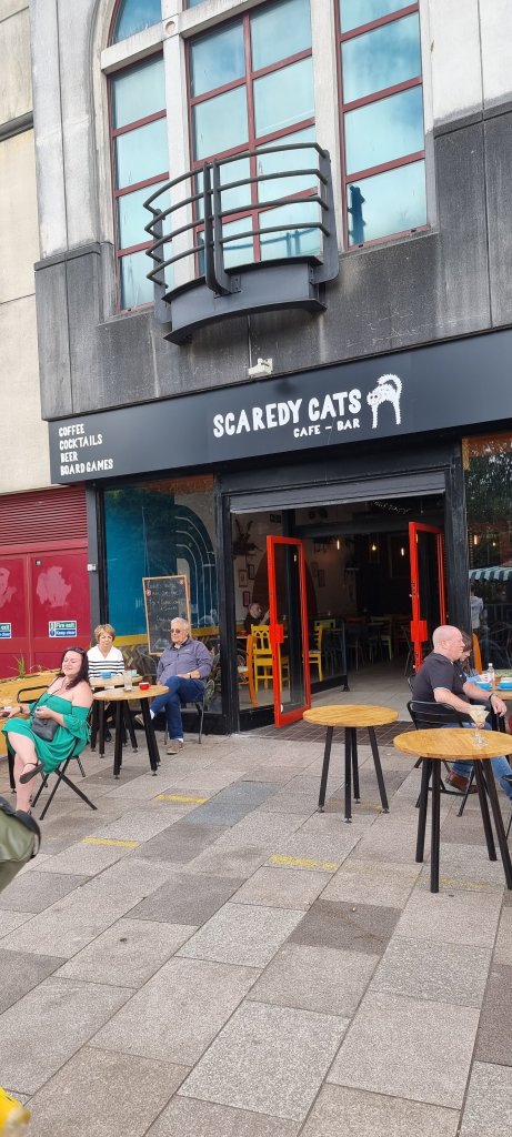 The cat's whiskers? Scaredy Cats Cafe Bar, Cardiff City Centre